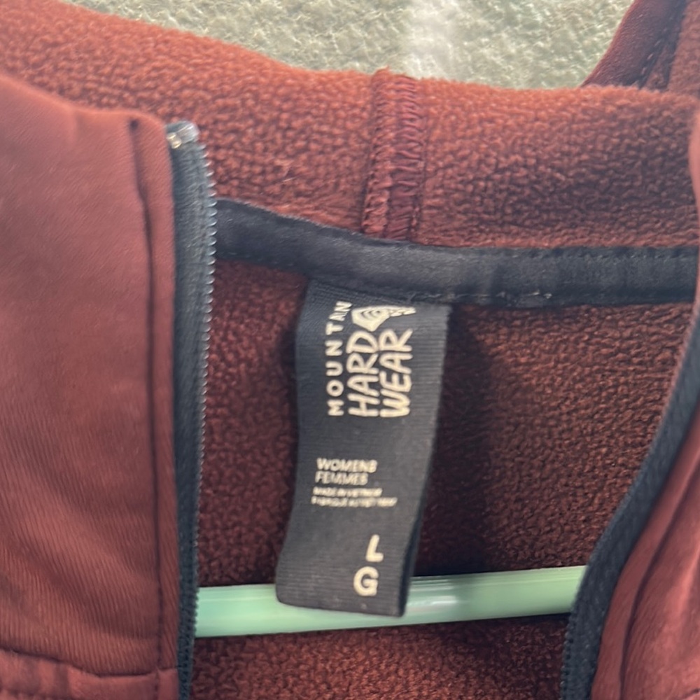 Maroon Quarter-Zip Pullover - image 2